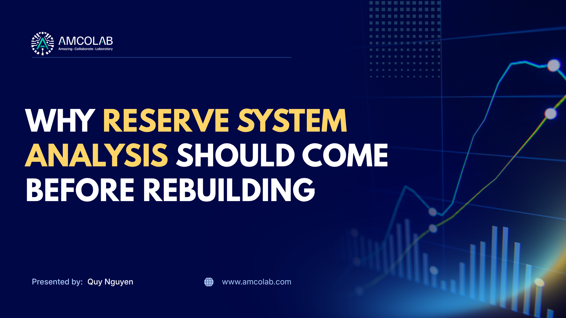 WHEN NO ONE UNDERSTANDS THE OLD SYSTEM ANYMORE: WHY RESERVE SYSTEM ANALYSIS SHOULD COME BEFORE REBUILDING
